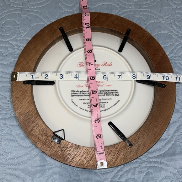 Gone With The Wind Collectors Plate - Picture 6 of 6